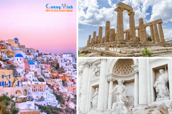 hướng dẫn hồ sơ xin visa hy lạp- quang minh visa